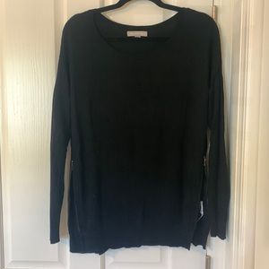 Side Zip, Light-weight Sweater